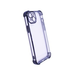 Capa de Silicone Duro com Lente de Câmara Série Q para Apple iPhone 14 Plus Preto Capa de Silicone Duro com Lente de Câmara Série Q para Apple iPhone 14 Plus Preto